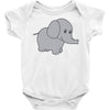elephant cute Baby Bodysuit