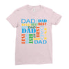 best dad Ladies Fitted T-Shirt