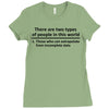 There Are Wwo Types Of People in This World Ladies Fitted T-Shirt