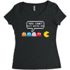 You Can't Sit Wİth Us Women's Triblend Scoop T-shirt