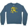 blondes have more fun and more stds Crewneck Sweatshirt