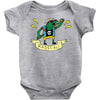 radical lizard Baby Onesie