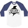 captain awesome 3/4 Sleeve Shirt
