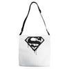 superman bleed Adjustable Strap Totes