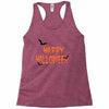 happy halloween . Racerback Tank