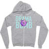 drama bomb Zipper Hoodie