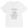 training to go super saiyan V-Neck Tee