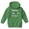 running, we all need a little motivation Youth Hoodie