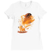 lion evolution Ladies Fitted T-Shirt
