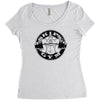 skip's gym Women's Triblend Scoop T-shirt