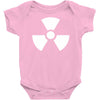 biohazard logo die cut vinyl Baby Onesie