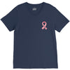 breast cancer ribbon survivor pocket V-Neck Tee