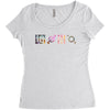 30 Seconds To Mars Signs Women's Triblend Scoop T-shirt