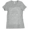 skull division Ladies Fitted T-Shirt