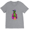 i got a brain V-Neck Tee