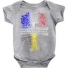 vivre en france des racines belges Baby Onesie