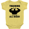 Training to be Like All Might Baby Bodysuit