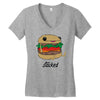 stacked Women's V-Neck T-Shirt