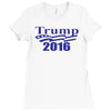 trump for president 2016 Ladies Fitted T-Shirt