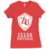 zelda universe red Ladies Fitted T-Shirt