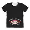 June Peeking Out Asian Baby Girl All Over Women's T-shirt
