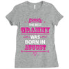 The Best Grammys Are Born In August Ladies Fitted T-Shirt