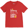 candy corn V-Neck Tee