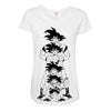 dragonball goku Maternity Scoop Neck T-shirt