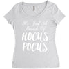 It's Just A Bunch Of Hocus Pocus Women's Triblend Scoop T-shirt