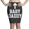 baby daddy funny new Pencil Skirts