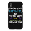 you can't buy happiness, but you can adopt a cat and that's pretty muc iPhoneX