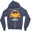 rare Zipper Hoodie