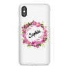 Floral Baby Name iPhoneX