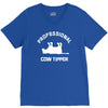 pro cow tipper tipping funny V-Neck Tee