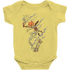 skate or burn! Baby Onesie