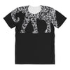 elephant filled pattern cool All Over Women's T-shirt