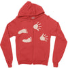 Guess What? - Baby Inside Pregnancy Announcement Zipper Hoodie