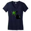 panda Women's V-Neck T-Shirt