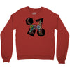 Colorful Cat Crewneck Sweatshirt
