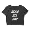 rose' all day Crop Top