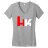hk Women's V-Neck T-Shirt