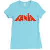 fania records Ladies Fitted T-Shirt