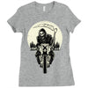 grim racer Ladies Fitted T-Shirt
