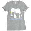 only elephants should wear ivory Ladies Fitted T-Shirt