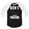 alien blow it fingering 3/4 Sleeve Shirt