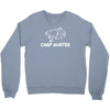 carp hunter pike angler fishing new Crewneck Sweatshirt