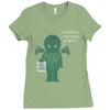 monster issues cthulhu Ladies Fitted T-Shirt