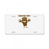 coffee yay License Plate