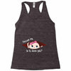 June Peeking Out Baby Girl Racerback Tank