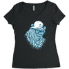 hip hop hibernation Women's Triblend Scoop T-shirt